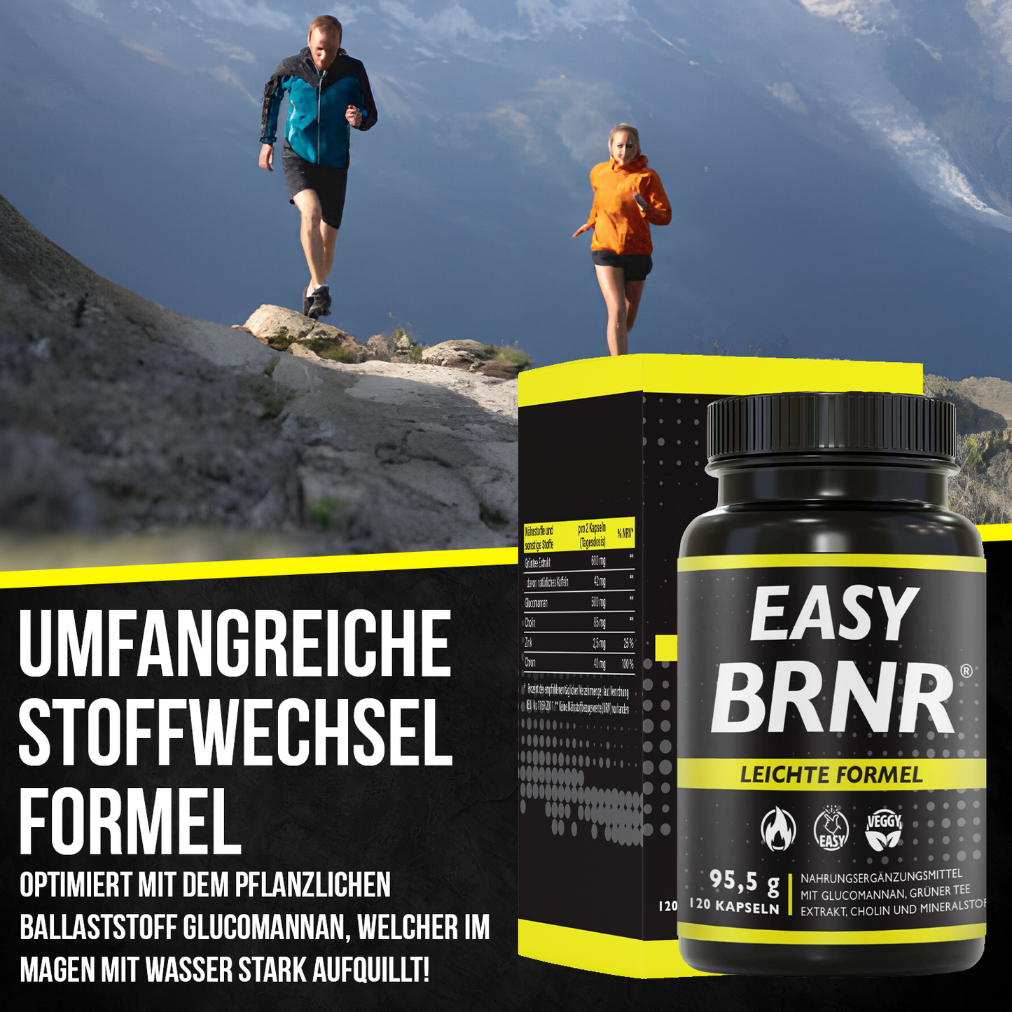 EASY BRNR Leichte Formel, 120 Kapseln