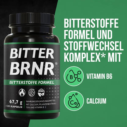 BITTER BRNR Bitterstoffe Formel, 120 Kapseln