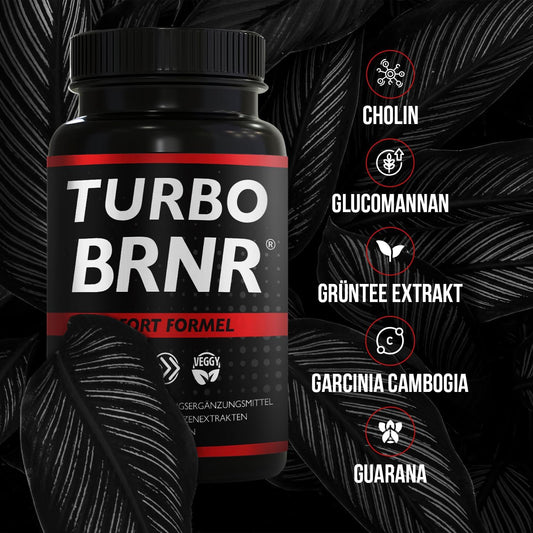 TURBO BRNR Sofort Formel, 120 Kapseln