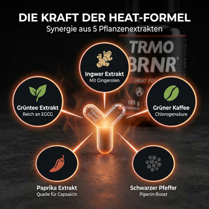TRMO BRNR Heat Stoffwechsel Formel, 120 Kapseln