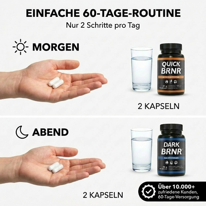 2024 Stoffwechsel Kur Sparpaket mit QUICK BRNR und DARK BRNR