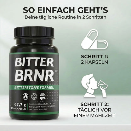 BITTER BRNR Bitterstoffe Formel, 120 Kapseln