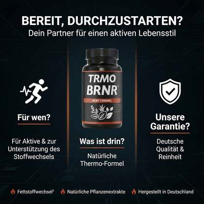 TRMO BRNR Heat Stoffwechsel Formel, 120 Kapseln