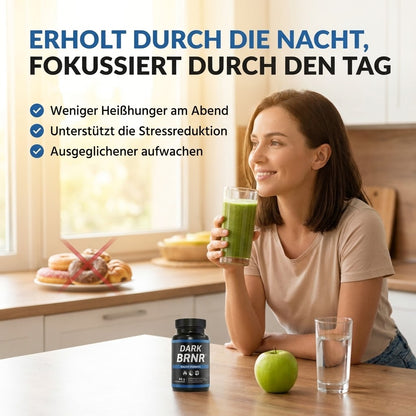 DARK BRNR Nacht-Formel mit Melatonin, 120 Kapseln