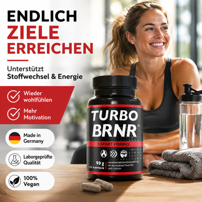 TURBO BRNR Sofort Formel, 120 Kapseln