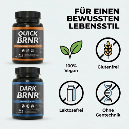 2024 Stoffwechsel Kur Sparpaket mit QUICK BRNR und DARK BRNR