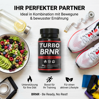 TURBO BRNR Sofort Formel, 120 Kapseln