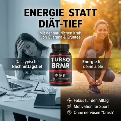 TURBO BRNR Sofort Formel, 120 Kapseln