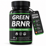 GREEN BRNR Grüntee Extrakt hochdosiert, 120 Kapseln