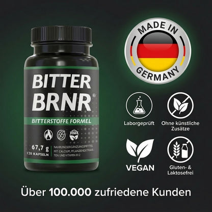 BITTER BRNR Bitterstoffe Formel, 120 Kapseln