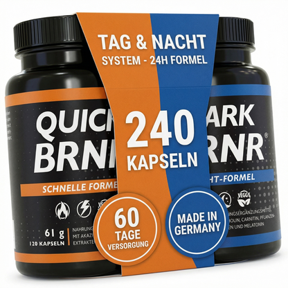 2024 Stoffwechsel Kur Sparpaket mit QUICK BRNR und DARK BRNR