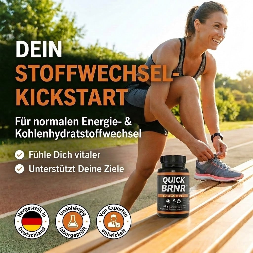 QUICK BRNR Schnelle Stoffwechsel Formel 6in1, 120 Kapseln