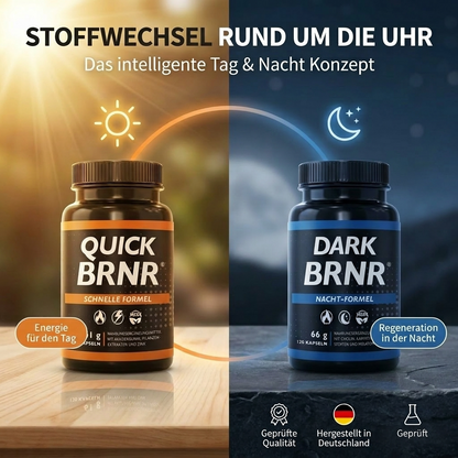 2024 Stoffwechsel Kur Sparpaket mit QUICK BRNR und DARK BRNR