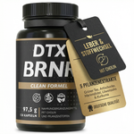 DTX BRNR Leber + Stoffwechsel Formel, 120 Kapseln