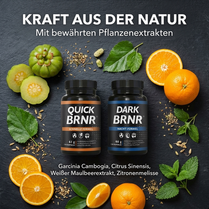 2024 Stoffwechsel Kur Sparpaket mit QUICK BRNR und DARK BRNR